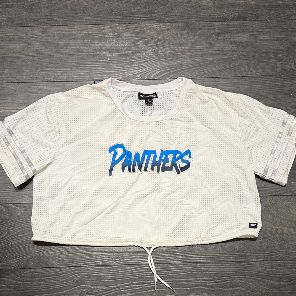 White Panthers Crop Top